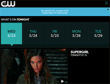Tablet Screenshot of cwtv.com